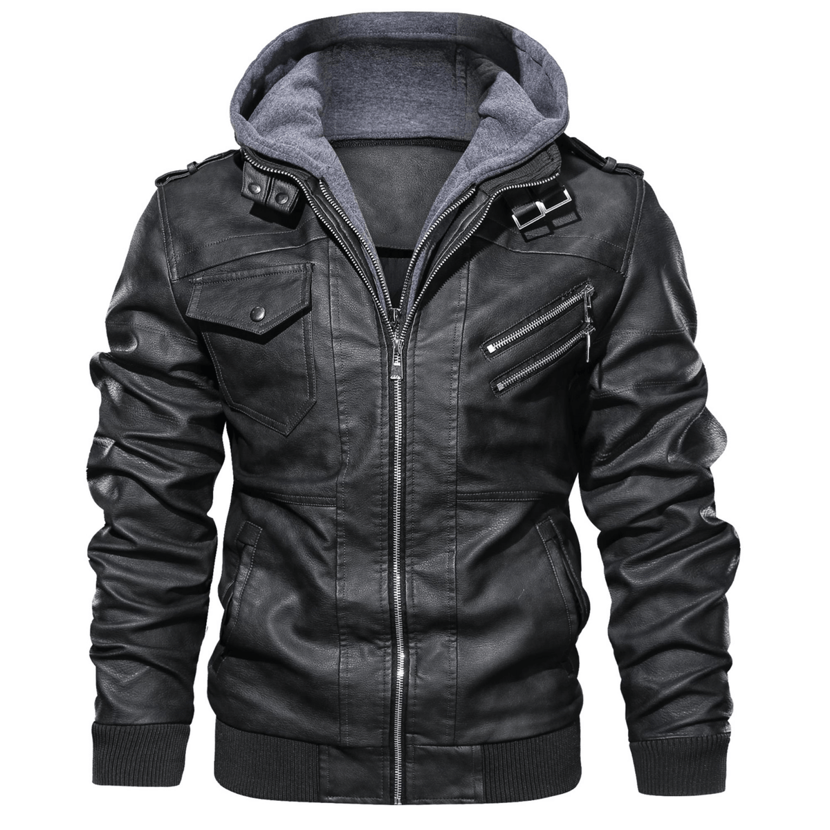 ENGINE LEATHER JACKET