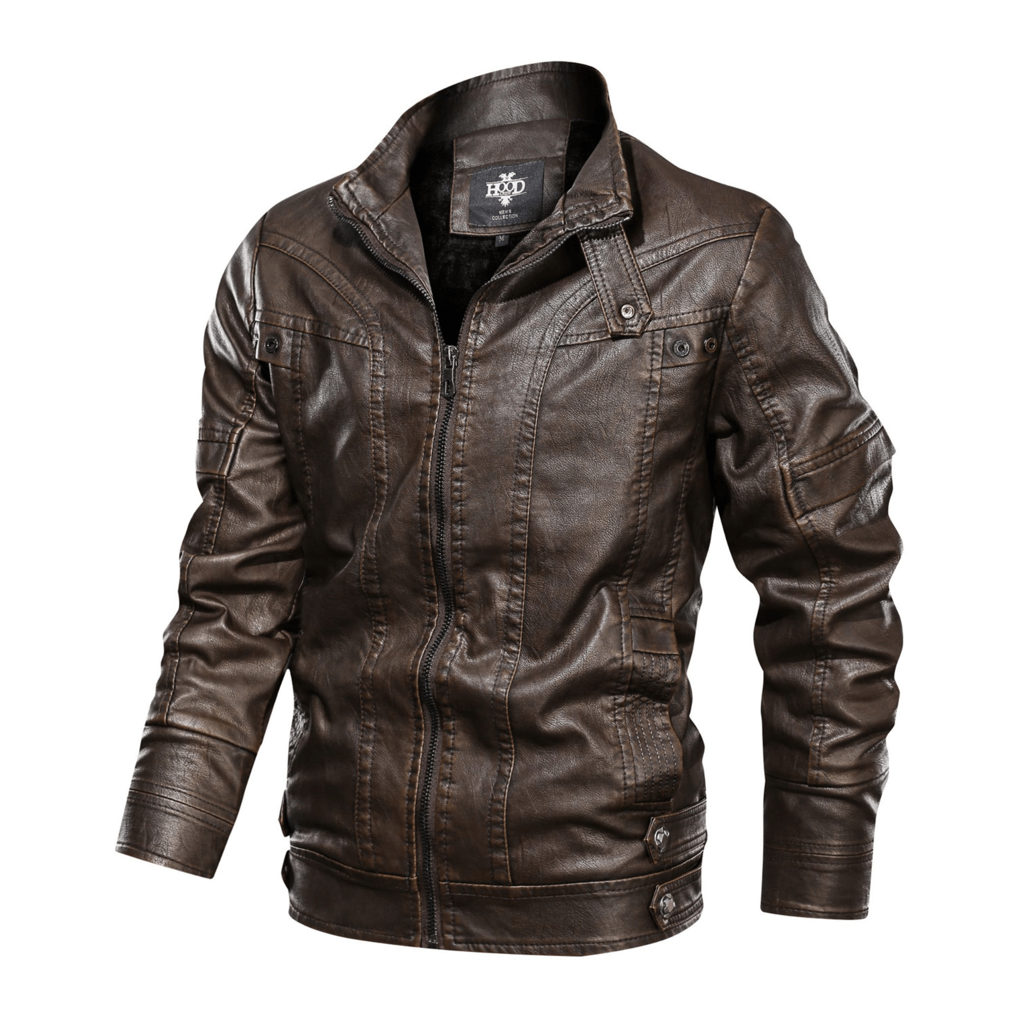 CLASSIC MOTORCYCLE LEATHER JACKET